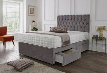 Monarch Divan Bed Set – With Headboard & Mattress