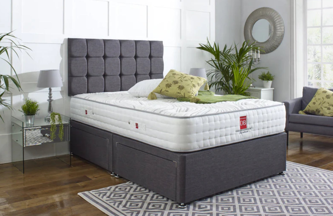Savoy Divan Bed Set – With Headboard & Mattress