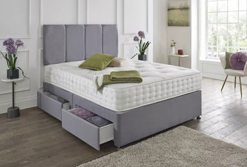 Ambassador Divan Bed Set – With Headboard & Mattress
