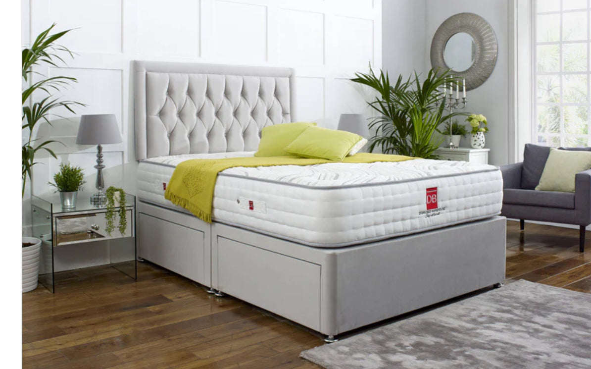 Chelsea Divan Bed Set – With Headboard & Mattress