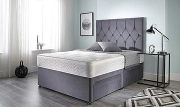 Prestige Divan Bed Set – With Headboard & Mattress
