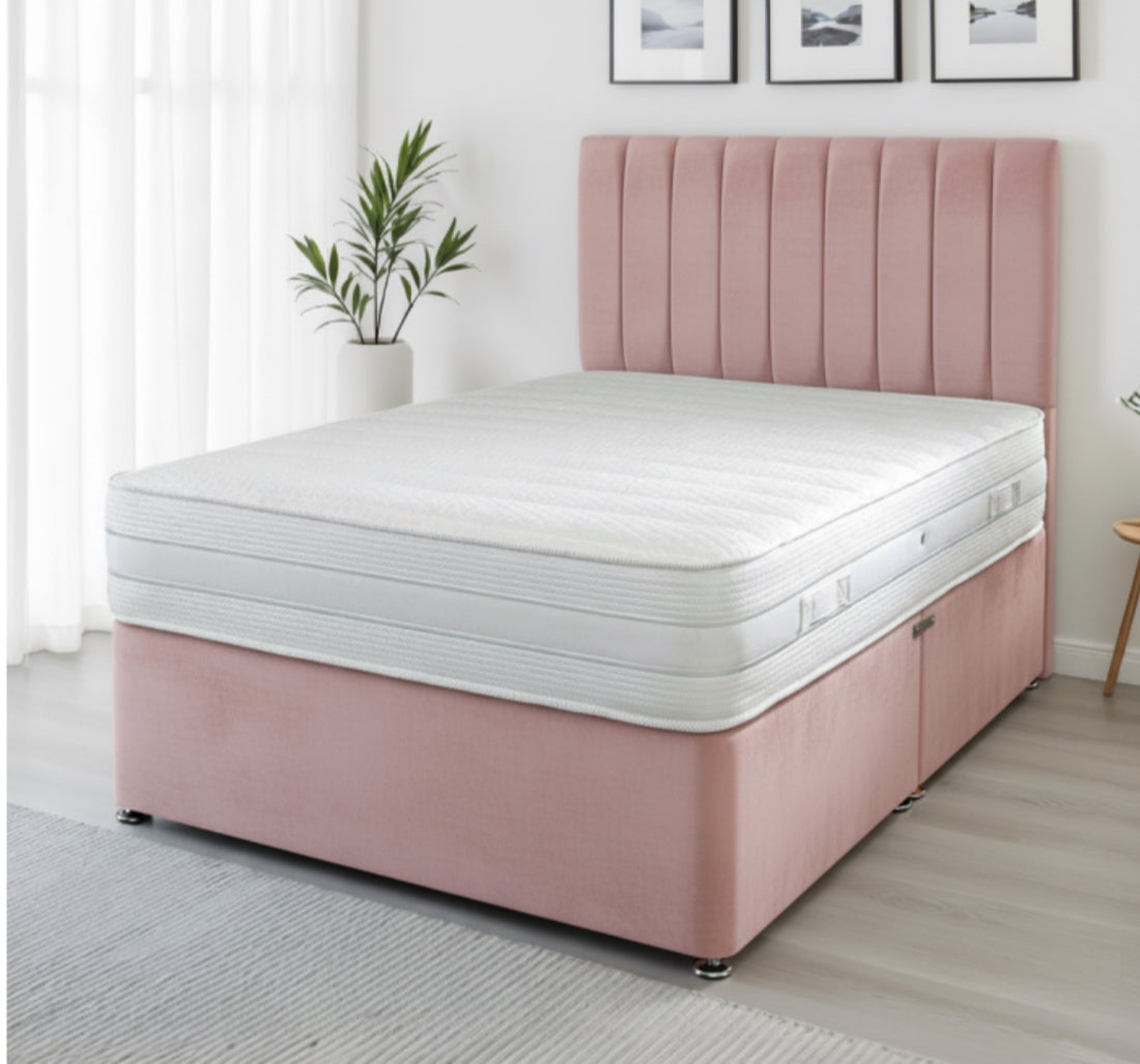 Majestic Divan Bed Set – With Headboard & Mattress