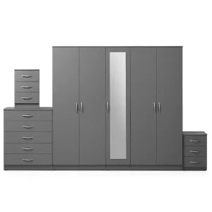 1 Door Wardrobe Set